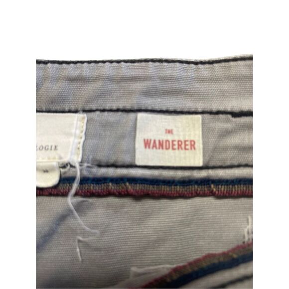 Anthropologie The Wanderer Womens Gray Light Washed Cargo Pants Size 30 - Picture 11 of 16
